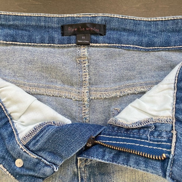 Fire Los Angels Juniors Size 11 Shorts Colors Blue/Orange - Picture 6 of 7